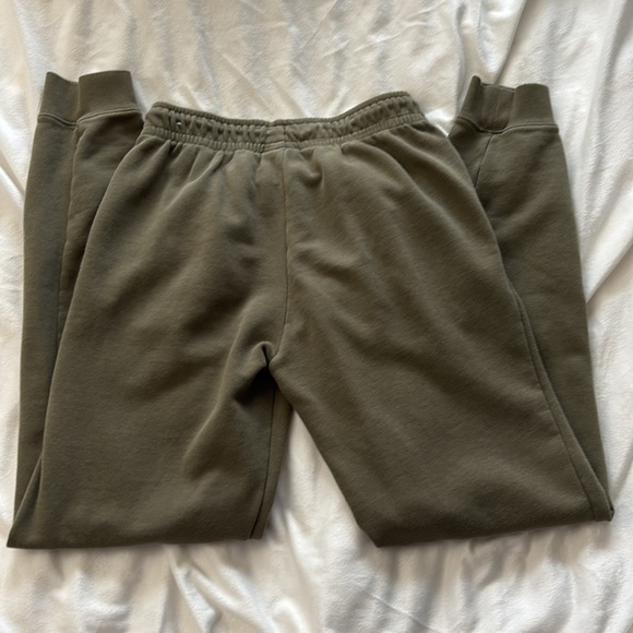Nike Women’s Olive Sweatpants - Picture 2 of 3